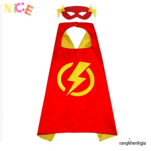 Áo Choàng Siêu Anh Hùng Cho Trẻ Em 3-10 Tuổi - Quà Sinh Nhật & Phụ Kiện Tiệc Halloween cho Bé Trai & Bé Gái