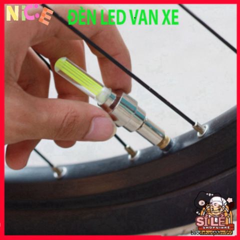 Đèn LED Chân Van Xe Đạp & Xe Máy GARIN - Phần Mềm Phát Sáng An Toàn, Nhiều Màu Sắc, Dễ Dàng Lắp Đặt, Phong Cách Thời Trang