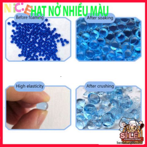 Bộ Đồ Chơi 10.000 Viên Hạt Nước An Toàn 7-8mm - Khám Phá Sáng Tạo và Trải Nghiệm Slime cho Trẻ Em