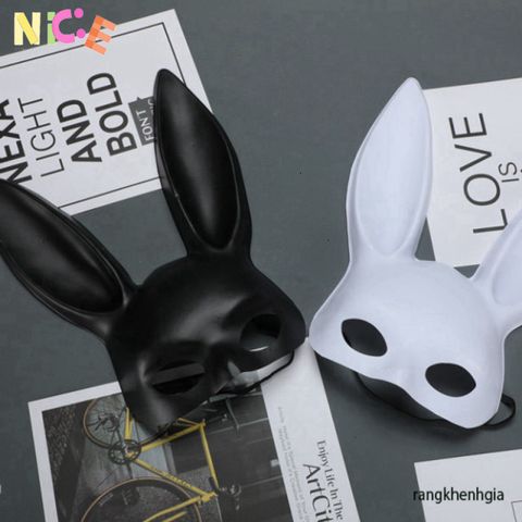 Mặt Nạ Thỏ Bunny Tai Dài Đáng Yêu - Phụ Kiện Thời Trang Lễ Hội Halloween & Trung Thu - Độc Đáo & Quyến Rũ