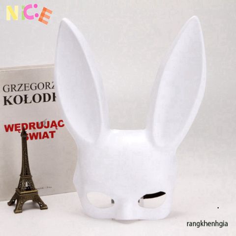 Mặt Nạ Thỏ Bunny Tai Dài Đáng Yêu - Phụ Kiện Thời Trang Lễ Hội Halloween & Trung Thu - Độc Đáo & Quyến Rũ