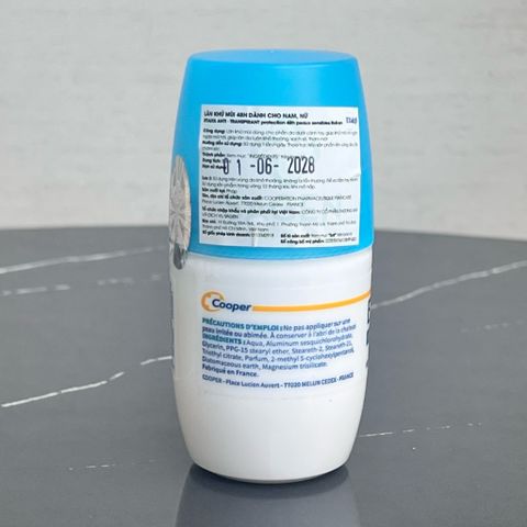 Lăn khử mùi Etiaxil 48H - Deodorant chống mồ hôi hiệu quả, nhẹ dịu cho mọi làn da, tiện dụng 50ml