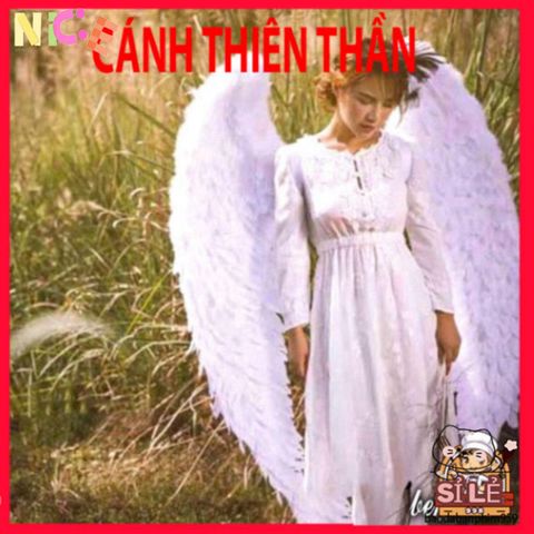 Cánh Cosplay Lông Vũ Mềm Mại - Đen/Trắng/Đỏ, Phụ Kiện Hóa Trang Cho Lễ Hội và Tiệc Tùng, Thích Hợp Mọi Lứa Tuổi