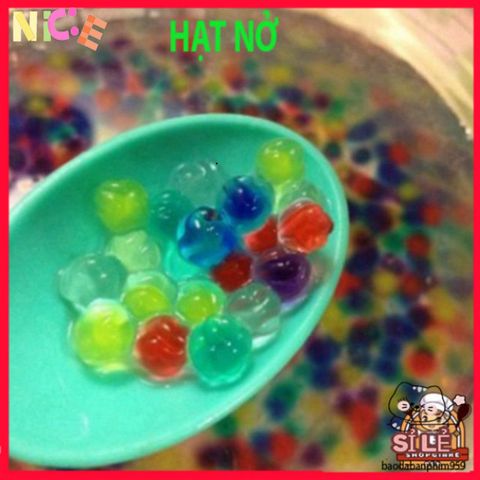 Bộ 10.000 hạt nở màu sắc đa dạng cho slime và thủ công - An toàn, thân thiện môi trường, trang trí sáng tạo trong nhà và sân vườn