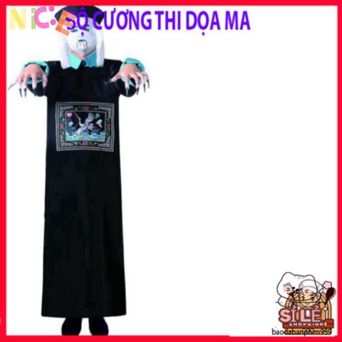 Trang phục Halloween Zombie Độc Đáo Cho Người Lớn - Bộ Phụ Kiện Ma Quái Lý Tưởng Cho Tiệc Tùng Thú Vị