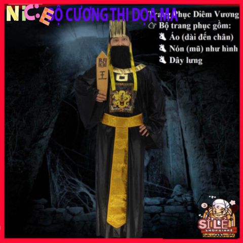 Trang phục Halloween Zombie Độc Đáo Cho Người Lớn - Bộ Phụ Kiện Ma Quái Lý Tưởng Cho Tiệc Tùng Thú Vị