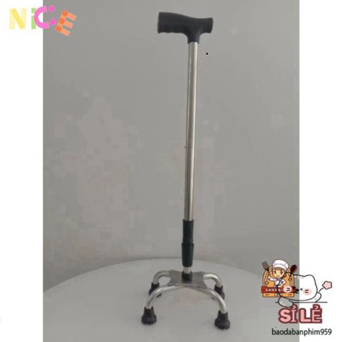 Gậy đi bộ Lucass điều chỉnh chiều cao - Hỗ trợ di chuyển an toàn cho người lớn tuổi, tiện ích và nhẹ nhàng.