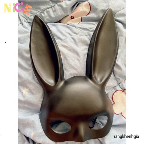 Mặt Nạ Thỏ Đen Unisex Gợi Cảm - Phụ Kiện Thời Trang Dễ Thương Cho Đồ Hóa Trang và Tiệc Hóa Trang