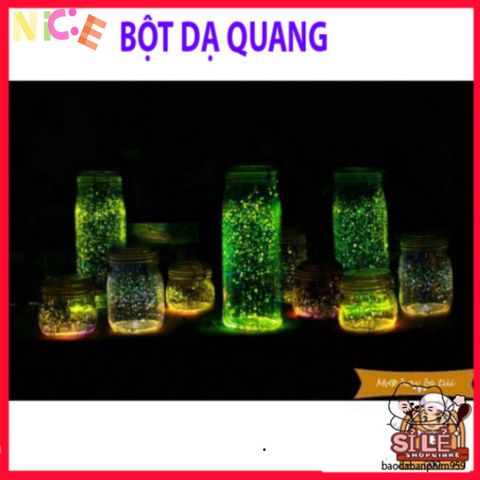 Bột Dạ Quang Hộp 1KG - Tạo Hiệu Ứng Sáng Lung Linh Cho Nghệ Thuật và Trang Trí Nội Thất - Giải Pháp Sáng Tạo Thú Vị