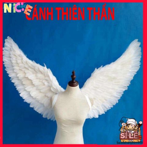 Cánh Lông Vũ Trẻ Em - Phụ Kiện Hóa Trang Thiên Thần Dễ Thương Cho Sinh Nhật, Giáng Sinh Và Lễ Hội