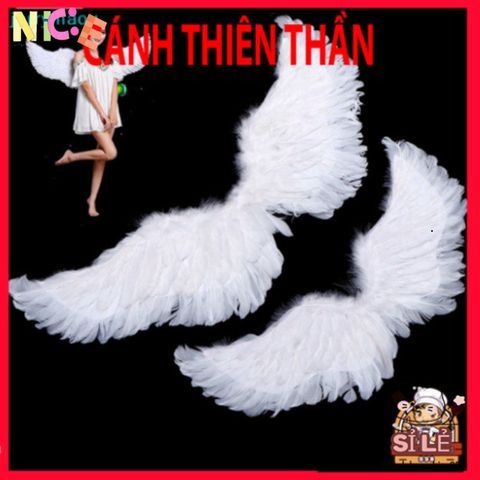 Cánh Lông Vũ Trẻ Em - Phụ Kiện Hóa Trang Thiên Thần Dễ Thương Cho Sinh Nhật, Giáng Sinh Và Lễ Hội