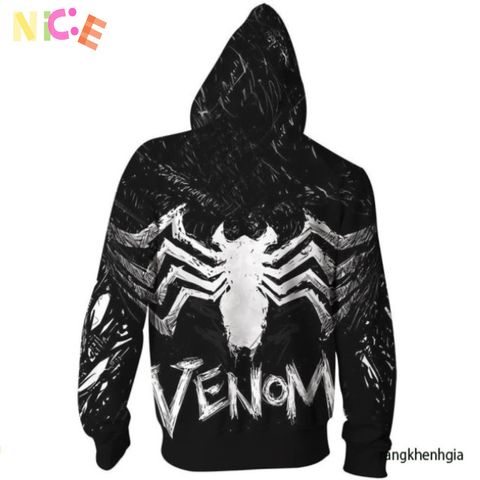 Áo Khoác 3D Spider-Man Marvel Kèm Mũ Độc Đáo - Thời Trang Nữ Siêu Anh Hùng Cho Fans Marvel