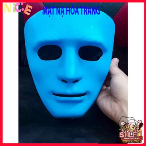 Mặt Nạ Jabbawockeez Xanh Dương - Phụ Kiện Cosplay Halloween Độc Đáo, Phong Cách Thời Trang Đặc Biệt