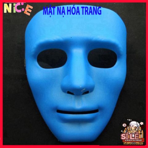 Mặt Nạ Jabbawockeez Xanh Dương - Phụ Kiện Cosplay Halloween Độc Đáo, Phong Cách Thời Trang Đặc Biệt