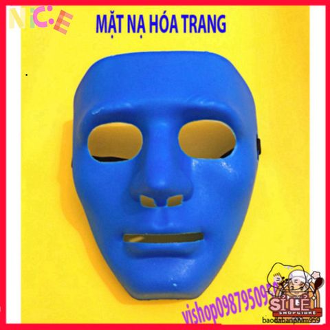 Mặt Nạ Jabbawockeez Xanh Dương - Phụ Kiện Cosplay Halloween Độc Đáo, Phong Cách Thời Trang Đặc Biệt