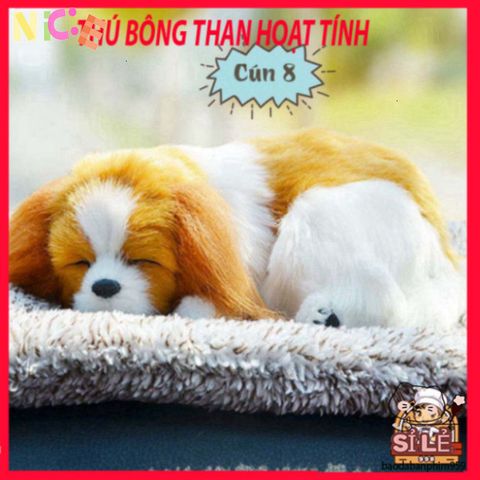 Thú Nhồi Bông Chó Than Hoạt Tính - Khử Mùi Ô Tô & Trang Trí Không Gian Làm Việc - Quà Tặng Dễ Thương Cho Gia Đình