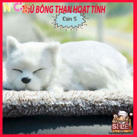 Thú Nhồi Bông Chó Than Hoạt Tính - Khử Mùi Ô Tô & Trang Trí Không Gian Làm Việc - Quà Tặng Dễ Thương Cho Gia Đình
