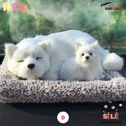 Gấu Bông Khử Mùi Than Hoạt Tính - Thú Bông Trang Trí Xe Hơi & Không Gian Sống An Toàn Cho Thú Cưng