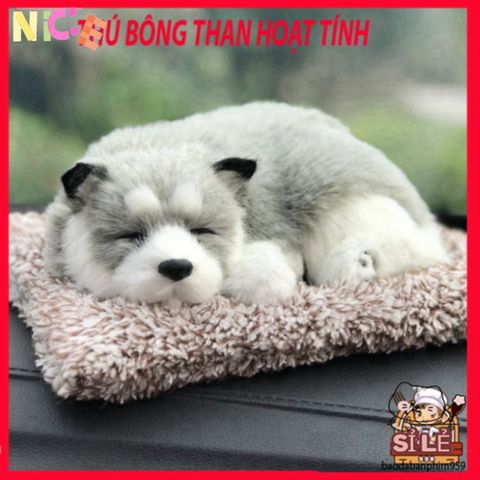 Gấu Bông Khử Mùi Than Hoạt Tính - Thú Bông Trang Trí Xe Hơi & Không Gian Sống An Toàn Cho Thú Cưng
