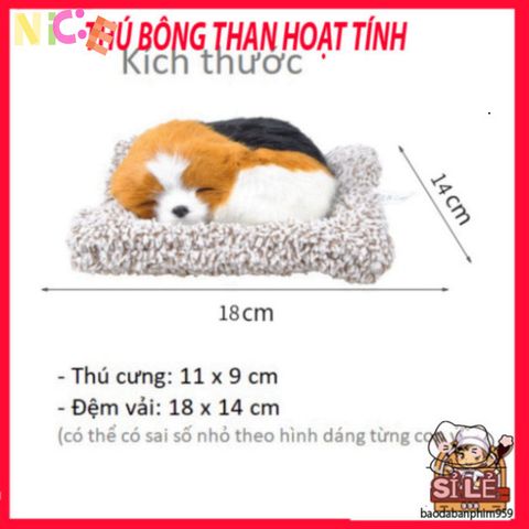 Thú bông khử mùi than hoạt tính cho ô tô - Đồ trang trí dễ thương 99% hình dáng chó mèo sói gấu, tạo không gian sạch sẽ, thoải mái.
