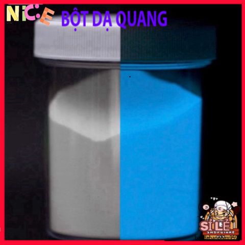 Bột Dạ Quang 40g Màu Xanh Dương - Phát Sáng Trong Đêm, Nghệ Thuật Trang Trí, Dễ Sử Dụng Cho Sự Kiện, Hội Họa Sáng Tạo