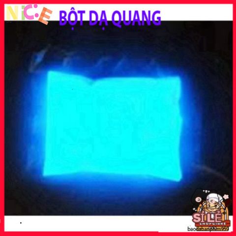 Bột Dạ Quang 40g Màu Xanh Dương - Phát Sáng Trong Đêm, Nghệ Thuật Trang Trí, Dễ Sử Dụng Cho Sự Kiện, Hội Họa Sáng Tạo