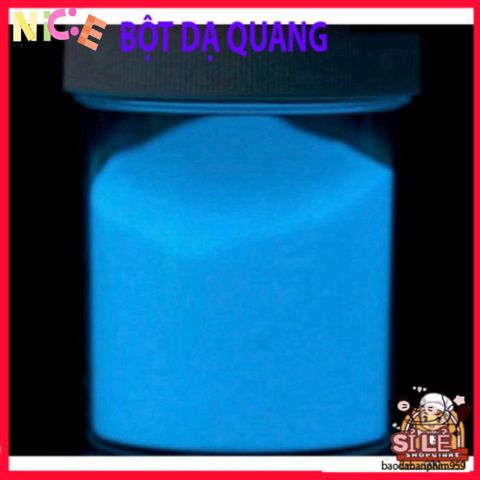 Bột Dạ Quang 40g Màu Xanh Dương - Phát Sáng Trong Đêm, Nghệ Thuật Trang Trí, Dễ Sử Dụng Cho Sự Kiện, Hội Họa Sáng Tạo