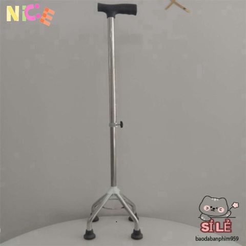 Gậy Chống Inox 1-3-4 Chân Oromi - Nạng Hỗ Trợ Di Chuyển An Toàn Cho Người Cao Tuổi, Thiết Kế Linh Hoạt, Bền Đẹp