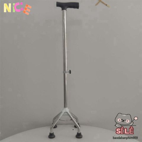 Gậy Chống Inox 1-3-4 Chân Oromi - Nạng Hỗ Trợ Di Chuyển An Toàn Cho Người Cao Tuổi, Thiết Kế Linh Hoạt, Bền Đẹp