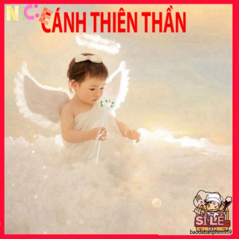Cánh Lông Vũ Trắng Halloween - Phụ Kiện Hóa Trang Độc Đáo Cho Tiệc, Cosplay, Tiệc Bachelorette, Tạo Dáng Ấn Tượng