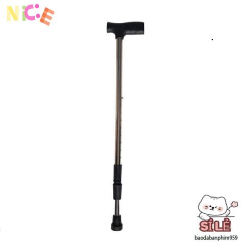 Gậy Chống Fuzy Gấp Gọn với Đèn Pin & Chân Chống Trượt - Hỗ Trợ Đi Lại An Toàn, Dành Cho Người Cao Tuổi