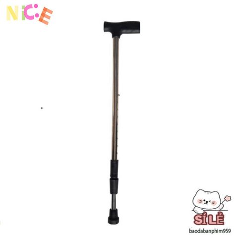 Gậy Chống Fuzy Gấp Gọn với Đèn Pin & Chân Chống Trượt - Hỗ Trợ Đi Lại An Toàn, Dành Cho Người Cao Tuổi
