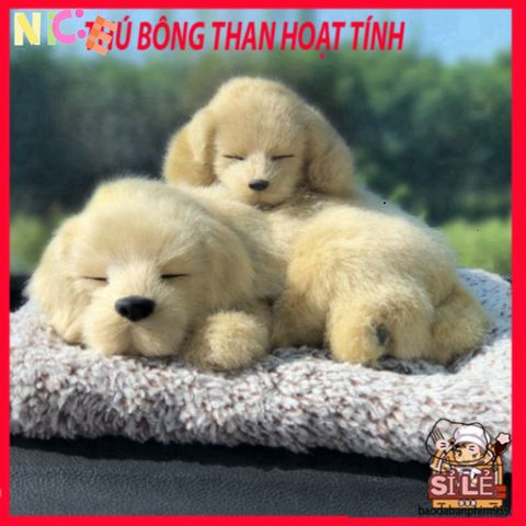 Gấu Bông Shiba Mẹ và Con Khử Mùi Xe Ô Tô - Đồ Chơi Dễ Thương Chiếc Xe Cùng Than Hoạt Tính Hút Ẩm, Làm Sạch Không Khí