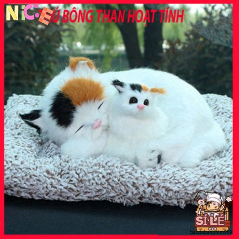 Gấu Bông Shiba Mẹ và Con Khử Mùi Xe Ô Tô - Đồ Chơi Dễ Thương Chiếc Xe Cùng Than Hoạt Tính Hút Ẩm, Làm Sạch Không Khí
