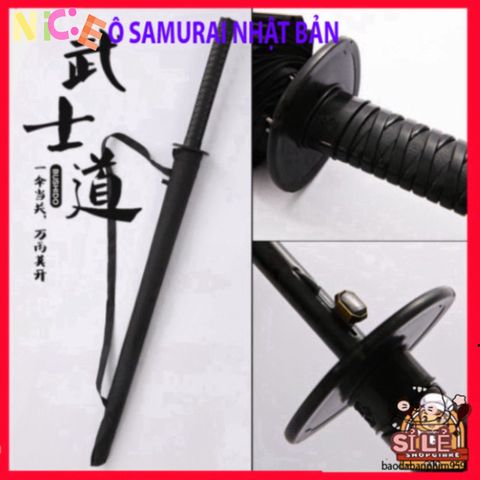 Ô Dù Katana Chống Nắng Chống Mưa Nhật Bản 16 Nan Đen - Phụ Kiện Thời Trang Độc Đáo Cho Người Yêu Samurai