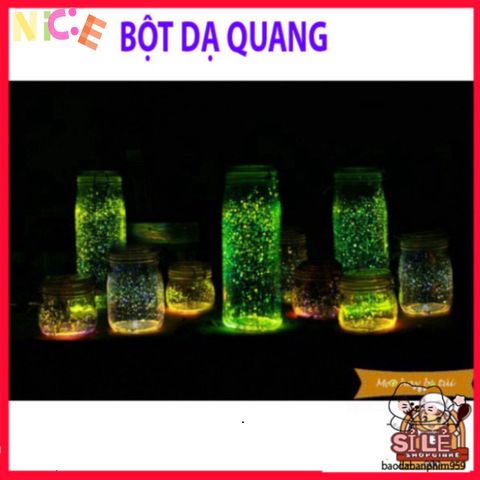 Bột Dạ Quang 10G Nhiều Màu Sắc - Trang Trí Sáng Tạo Độc Đáo, Phát Sáng Ban Đêm, Nghệ Thuật Đồ Họa, Sinh Động Không Gian