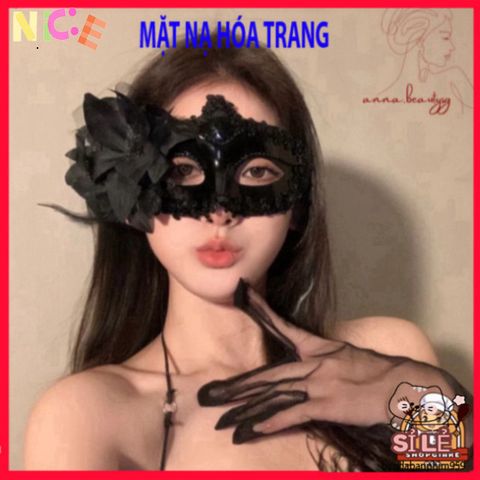 Mặt nạ Halloween Lily Hoeaden - Mặt nạ quyến rũ phong cách hacker cho tiệc hóa trang và sự kiện đặc biệt