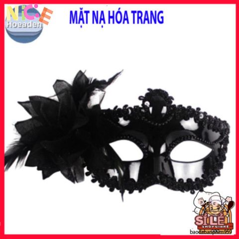 Mặt nạ Halloween Lily Hoeaden - Mặt nạ quyến rũ phong cách hacker cho tiệc hóa trang và sự kiện đặc biệt
