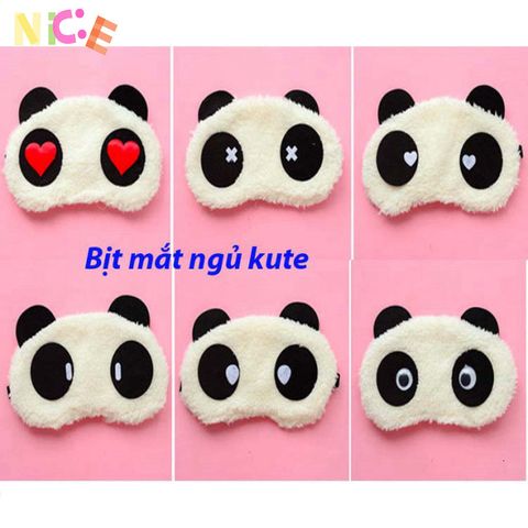 Bịt Mắt Ngủ Dễ Thương KUTE Bằng Vải Bông Mịn - Sự Lựa Chọn Hoàn Hảo Cho Giấc Ngủ Thoải Mái và Ngọt Ngào