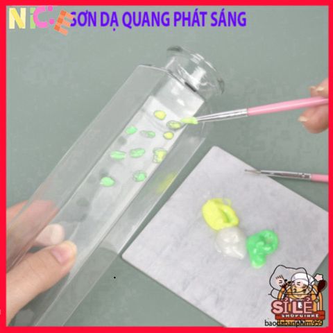 Sơn Dạ Quang Acrylic 20g - Màu Sắc Sáng Tạo DIY Phát Quang Trong Đêm, An Toàn Cho Trẻ Em, Vẽ Tranh & Trang Trí Quần Áo