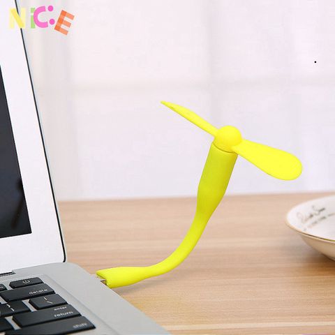 Quạt Mini USB 2 Cánh - Quạt Cắm Điện Cho Laptop, Điện Thoại, Tiện Dụng Làm Mát Mọi Lúc, Nghe Nhạc, Du Lịch, Văn Phòng