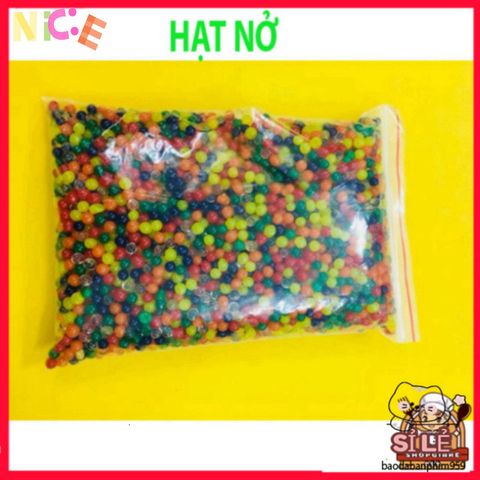 Bộ 100 Hạt Nở Slime Màu Sắc - Trang Trí Cây Cảnh Độc Đáo Không Cần Đất, Hoa Tươi Lấp Lánh Cho Không Gian Sống Lung Linh