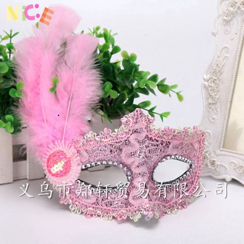 Mặt Nạ Hóa Trang Lông Vũ Độc Đáo Cho Lễ Hội - Mặt Nạ Có Đèn Và Không Đèn - Phụ Kiện Thời Trang Nữ Ấn Tượng