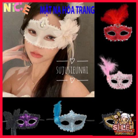 Bộ 24 Mặt Nạ Dạ Hội & Halloween Lông Vũ - Phụ Kiện Tiệc Tùng Độc Đáo Cho Tín Đồ Sáng Tạo, Thể Hiện Phong Cách Cá Tính