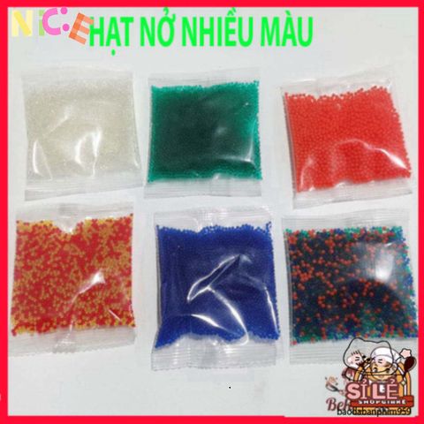 Bộ 4000 Hạt Nở Đầy Màu Sắc – Công Cụ Trồng Cây Trong Nhà và Phụ Kiện Slime Mới Lạ.