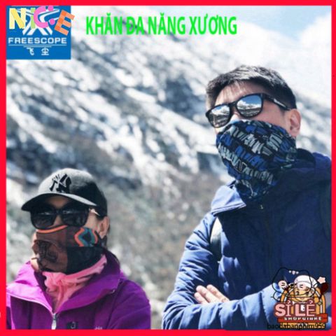 Khăn Phượt Đazí Đa Chức Năng 100% Polyester - Chống Nắng, Bụi, Thời Trang Và Tiện Lợi Cho Dã Ngoại và Đi Phượt