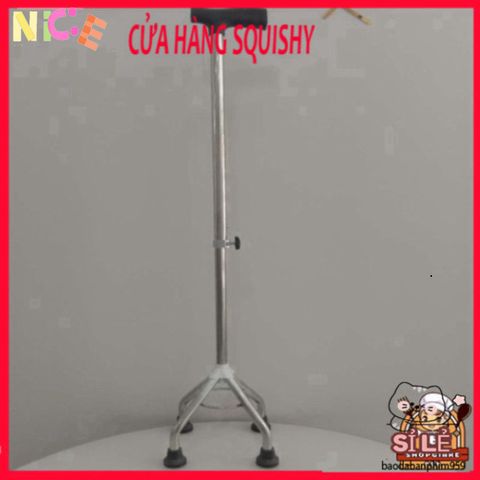 Gậy Chống Đa Năng 4 Chân Điều Chỉnh Chiều Cao - Hỗ Trợ An Toàn Cho Người Già và Khuyết Tật - Batoong Tập Đi Chắc Chắn