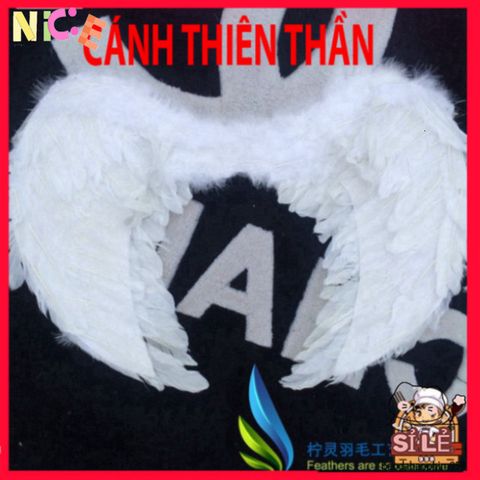 Bộ Cánh Thiên Thần Dễ Thương Cho Trẻ Em - Phù Hợp Cho Chụp Hình & Lễ Hội, Nhiều Màu Sắc Và Kích Thước, Chất Liệu Lông Giả Cao Cấp