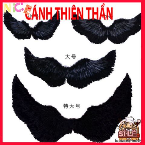 Bộ Cánh Thiên Thần Dễ Thương Cho Trẻ Em - Phù Hợp Cho Chụp Hình & Lễ Hội, Nhiều Màu Sắc Và Kích Thước, Chất Liệu Lông Giả Cao Cấp