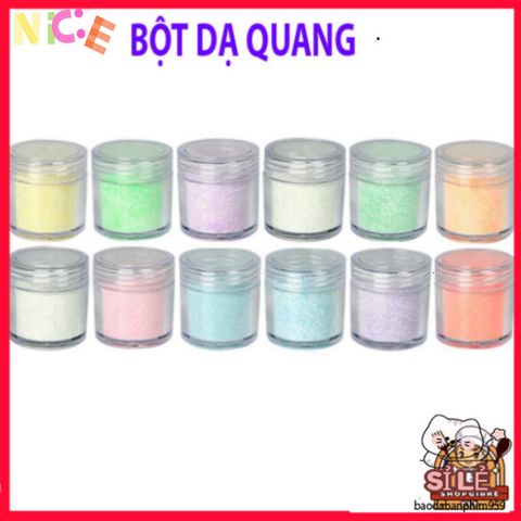 Bột Dạ Quang Nhiều Màu 10G - Sáng Rực Rỡ Trong Đêm, Giải Pháp Nghệ Thuật Độc Đáo Cho Sáng Tạo Và Trang Trí
